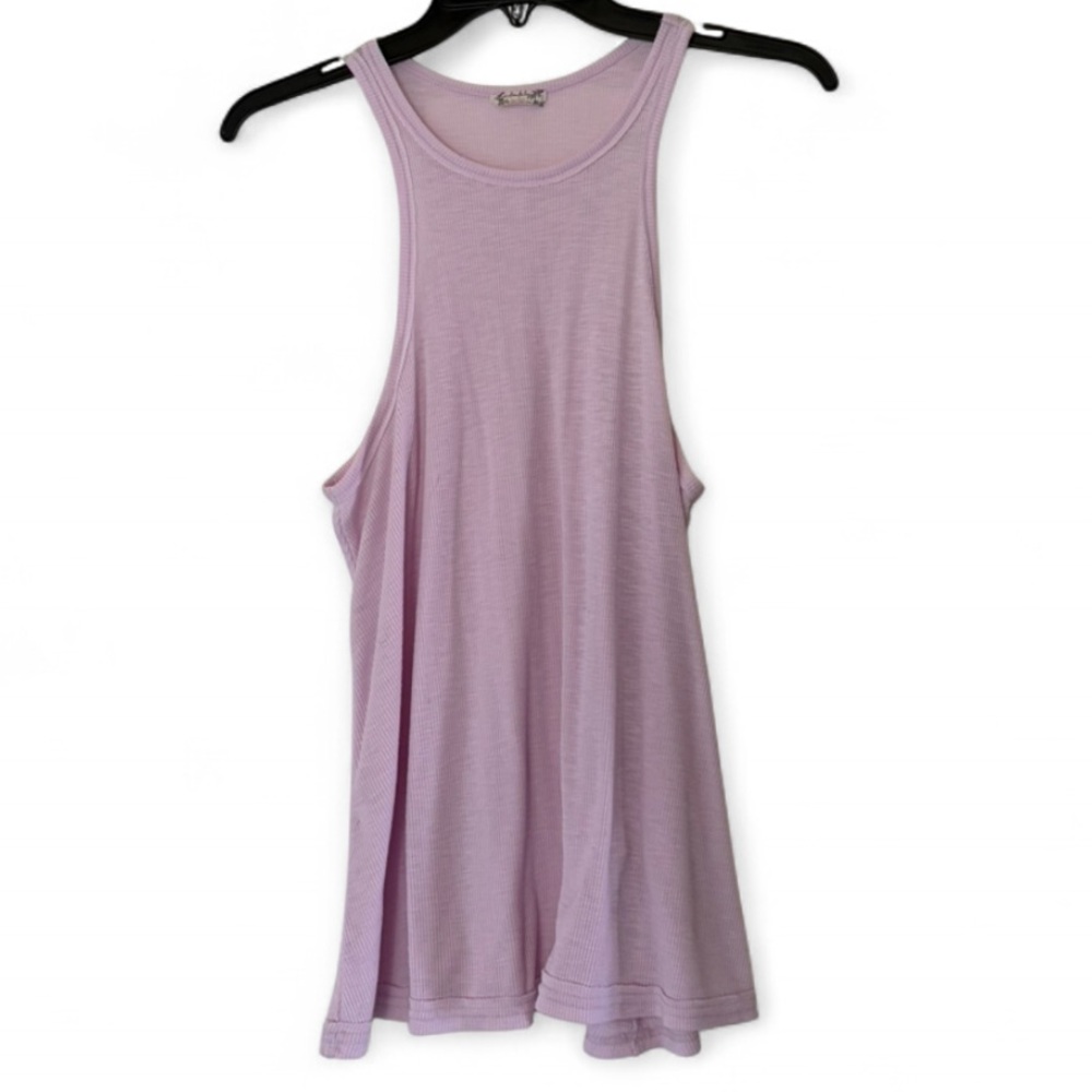 Free People Lilac Racerback Tank